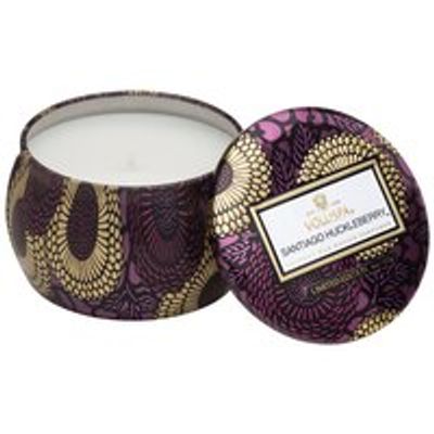 Voluspa(r) Petite Decorative Tin Candle - Santiago Huckleberry