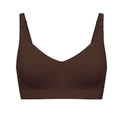 The Body Silk Seamless Nursing Bra COCOA sz L
