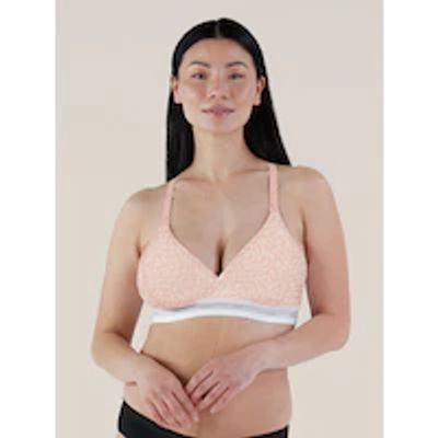Original Nursing Bra, Pink Leopard Small