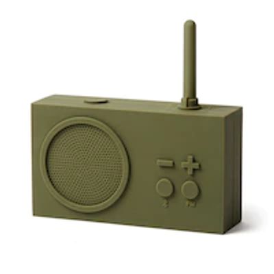 Lexon TYKHO 3 FM radio & BT speaker - Khaki