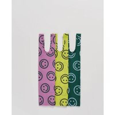 Wine Baggu Set of 3 - Collaged Fruit