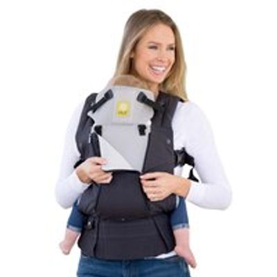 LILLEbaby All Seasons Carrier - Charcoal with Silver