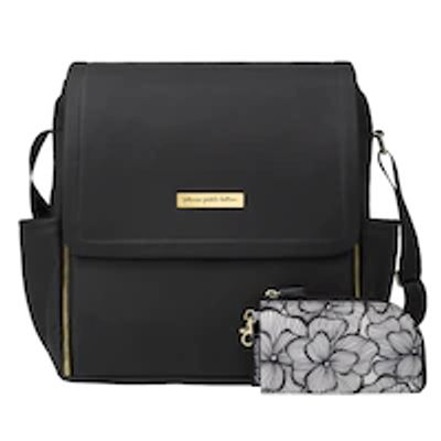 Petunia Pickle Bottom - Boxy Backpack in Black Matte Leatherette