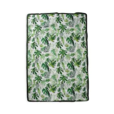 Little Unicorn 5X7 Outdoor Blanket, Tropical Leaf