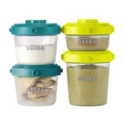BEABA Clip Containers - 2oz/4oz - 6 Pack