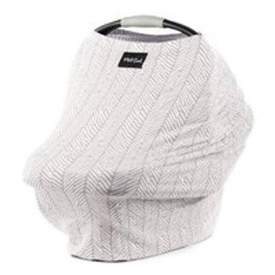 MILK SNOB MULTI USE BABY CAR SEAT COVER HERRINGBONE