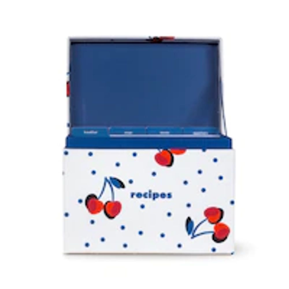 Kate Spade New York Recipe Box, Vintage Cherries | Metropolis at Metrotown