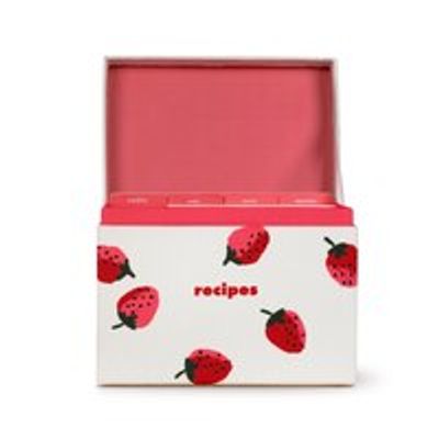 Kate Spade New York Recipe Box, Strawberries