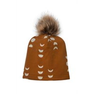 Loulou Lollipop Pom Pom Hat in TENCEL Moon 6-12M