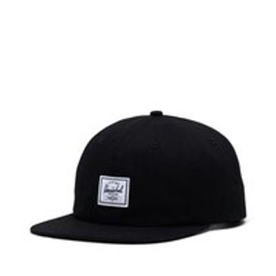 Whaler Classic 6 Panel Hat, Black
