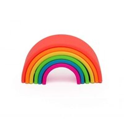 Dena NEON Rainbow Silicone Toy