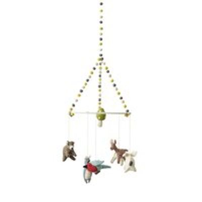 Pehr Hand Crafted Baby Mobile Woodland Creatures