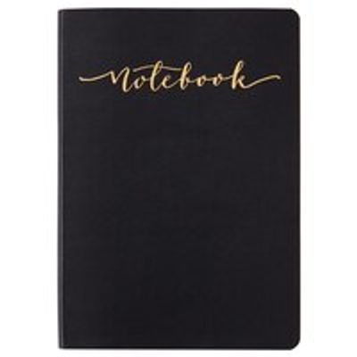Softcover Large Notebook - Black