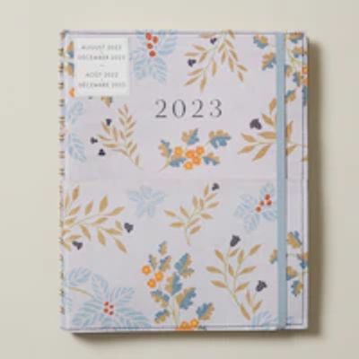 NOTA August 2022 - December 2023 Weekly Vintage Floral Planner
