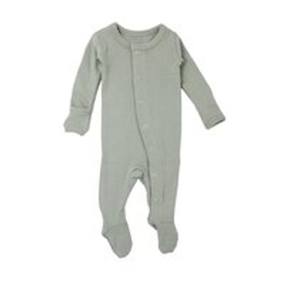 L'ovedbaby Organic Footed Overall Seafoam 0-3m