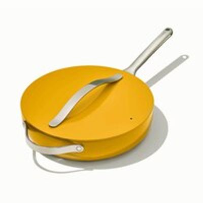 Non-Stick Ceramic Saute Pan, Marigold