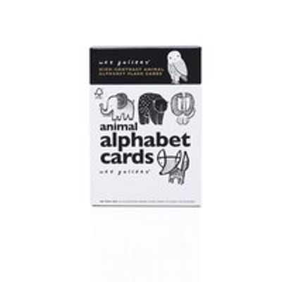 Wee Gallery(r) Animal Alphabet Learning Cards