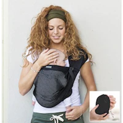 Mini Monkey Sling Baby Carrier - Black
