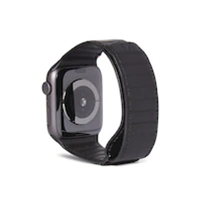 Leather Magnetic Traction Strap for Apple Watch 42/44/45mm