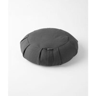 Round Meditation Cushion, Charcoal