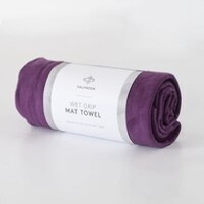 Wet Grip Yoga Mat Towel, Plum