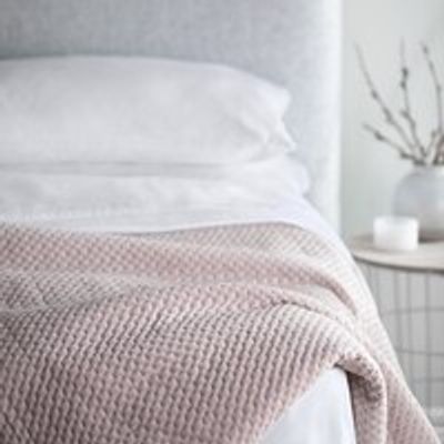 WELLNESS WEIGHTED BLANKET - 20LB, PINK