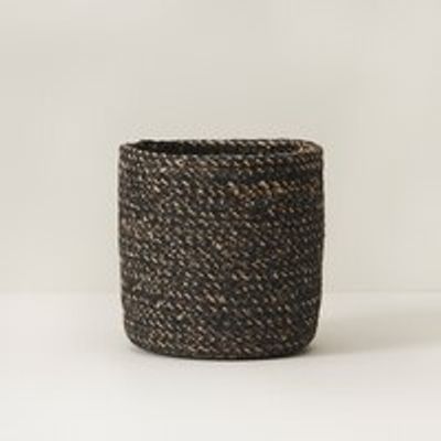 Melia Small Basket, Black