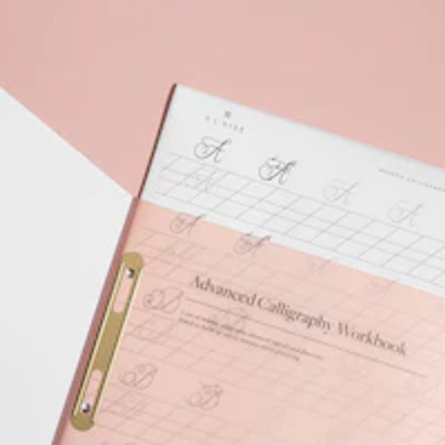 Advanced Modern Calligraphy Workbook