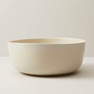 Orabel White Melamine Mixing Bowls with Lids, Set of 3 | Crate & Barrel