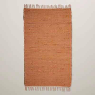 3' x 5' RECYCLED COTTON RUG, SIENNA