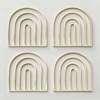 SET OF 4 ARCH COASTERS