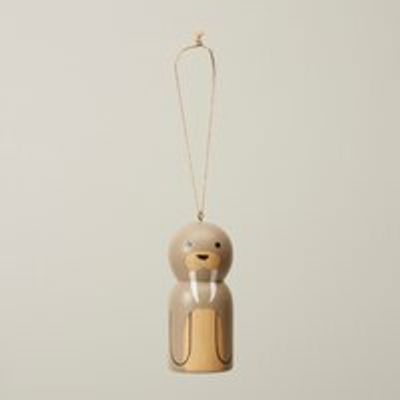 WALRUS PEG DOLL ORNAMENT