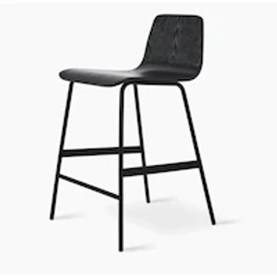 Lecture Counter Stool, Black Ash
