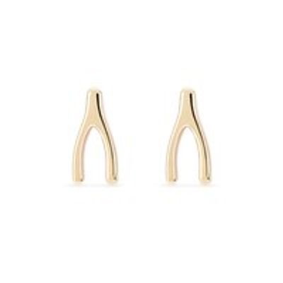 WISHBONE EARRINGS