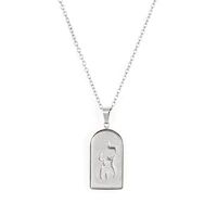 Woman Necklace, Stainless Steel