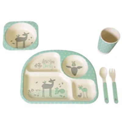 BAMBOO FEEDING GIFT SET - LOVE YOU DEARLY