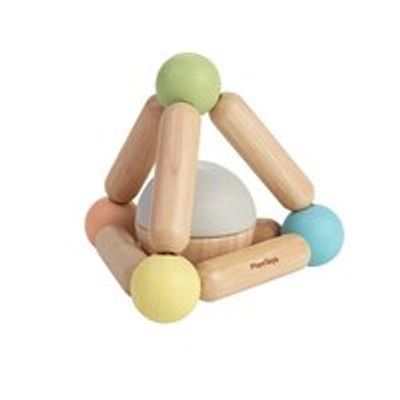 TRIANGLE CLUTCHING TOY, MULTICOLORED