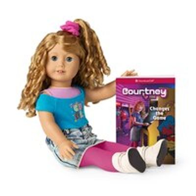 American Girl Courtney Doll & Book