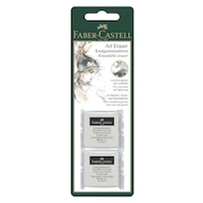 Faber-Castell Kneadable Eraser White Set of 2