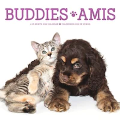 2022 Mini Wall Calendar Buddies (Bilingual)