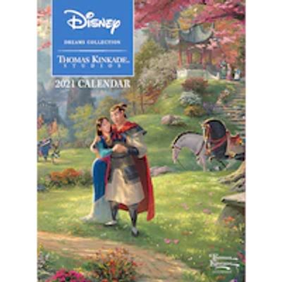 Simon & Schuster January - December 2021 Weekly Disney Dreams By Thomas Kinkade Planner