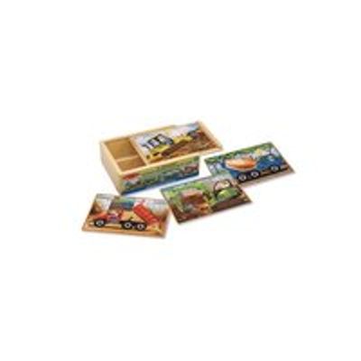 Melissa & Doug Deluxe Construction in a box Jigsaw Puzzles