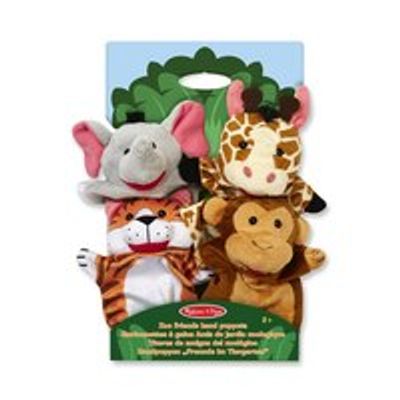Melissa and Doug Zoo Friends Hand Puppets