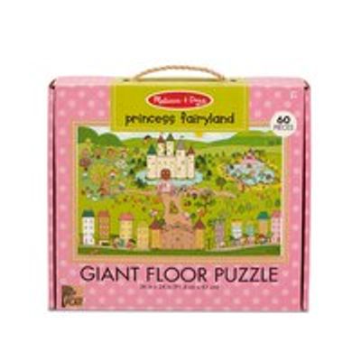 Melissa & Doug Natural Play Giant Floor Puzzle: Princess Fairyland 60 Pieces