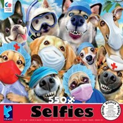 Selfies Puzzle-Masked Selfies 550 PC