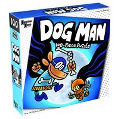 Dog Man/Cat Kid 100 Piece Puzzle