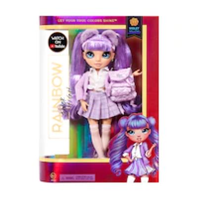 Jr High Violet Willow - 9-inch PURPLE Fashion Doll