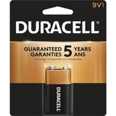 Duracell Coppertop 9V Batteries 1 Pack