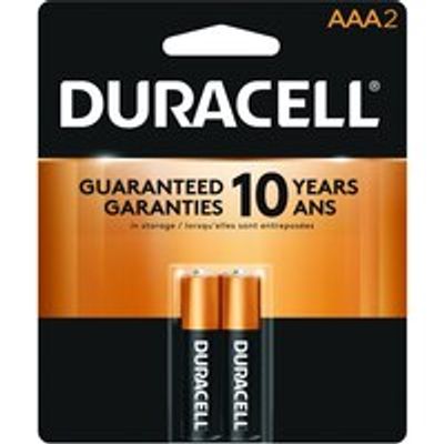 Duracell Coppertop AAA Batteries 2 Pack