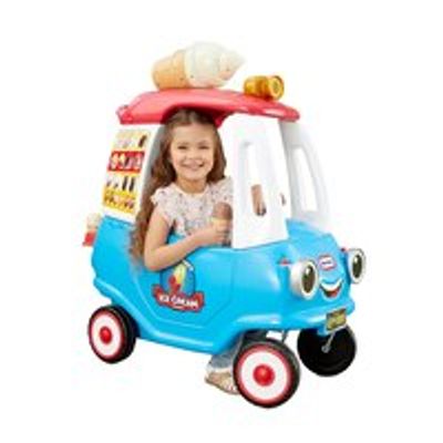 Cozy Ice Cream Truck, Ride-On Toy